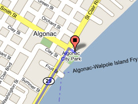 Algonac municipal boat Launch